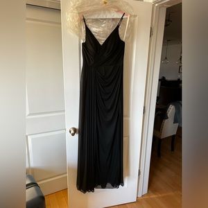 V Neck Bridesmaids Dress